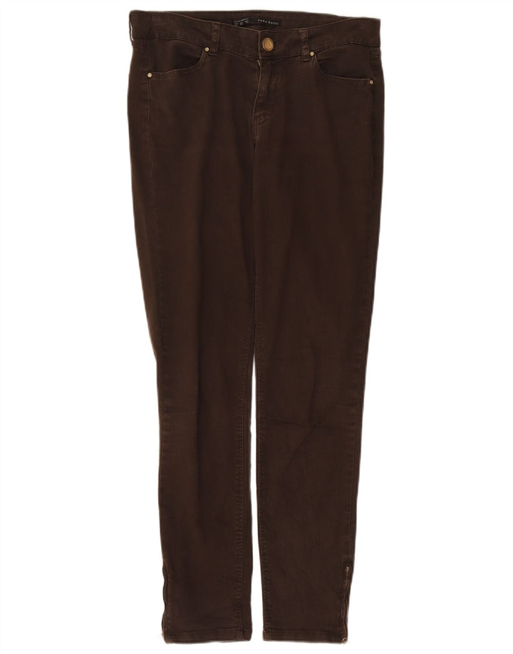 Zara Ανδρικό Slim Jeans EU 40 Medium W30 L28 Καφέ Βαμβακερό