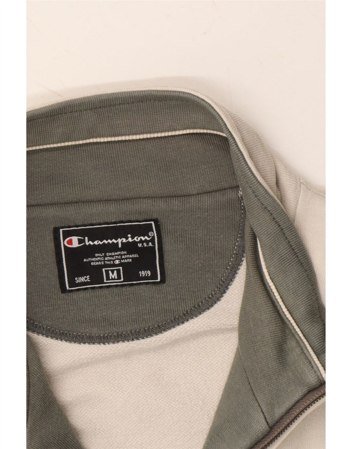 CHAMPION Mens Tracksuit Top Jacket Medium Grey Vintage Champion and Second-Hand Champion from Messina Hembry 