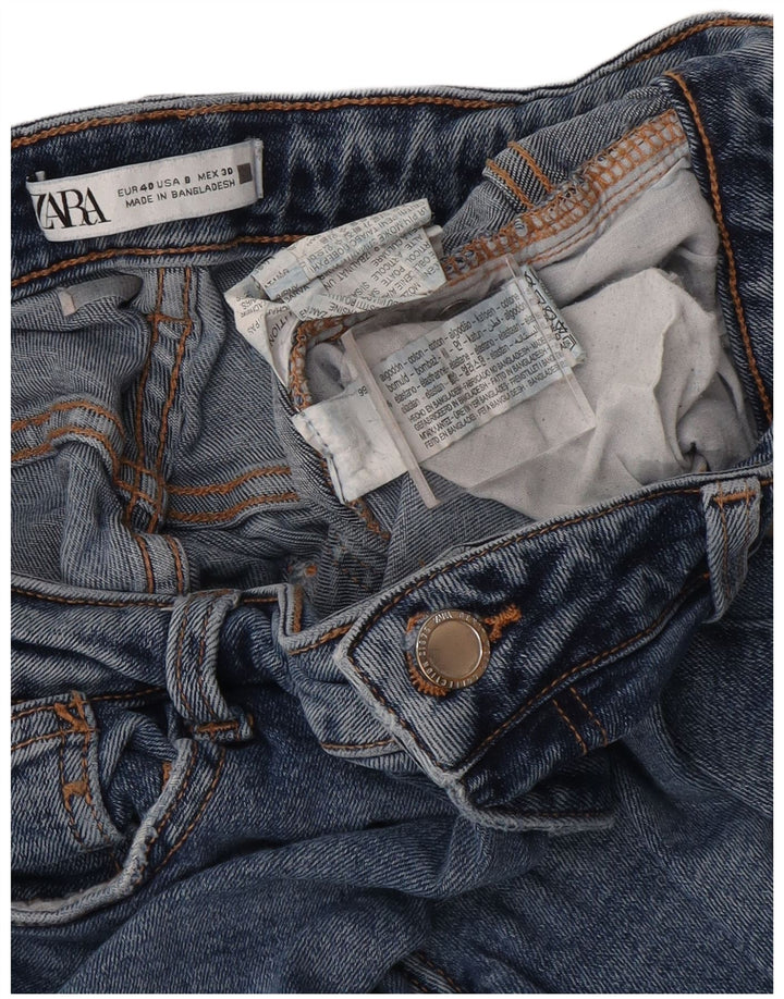 Zara Γυναικείο Skinny Jeans EU 40 Medium W30 L30 Blue Cotton