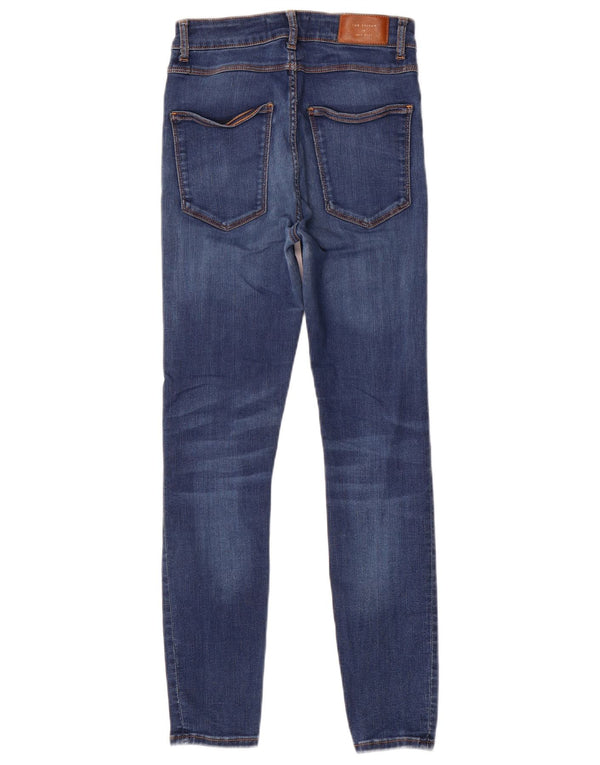 Zara Γυναικείο Skinny Jeans EU 38 Small W28 L26 Blue Cotton