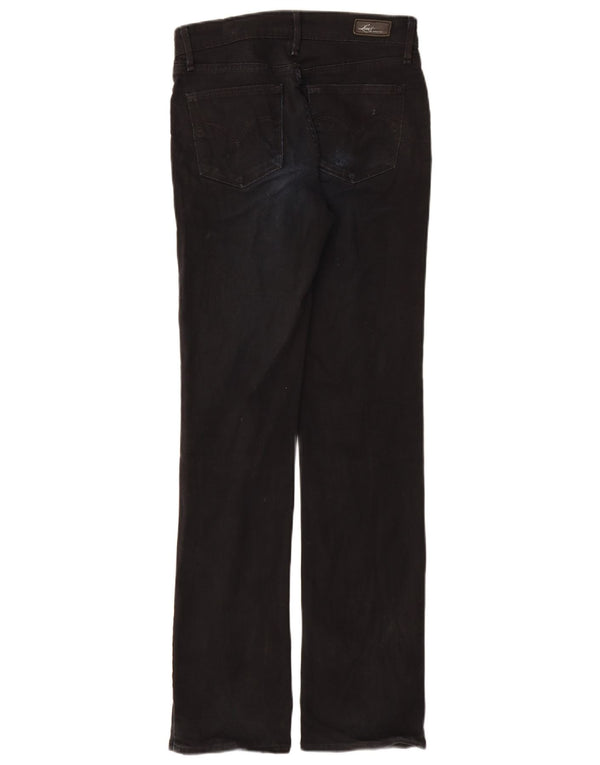 LEVI'S Womens Demi Curve Classic Fit Straight Jeans W26 L32 Black