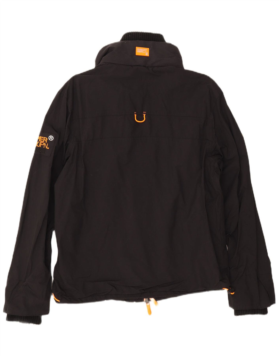 Γυναικείο Μπουφάν SUPERDRY Windbreaker UK 16 Large Black Nylon