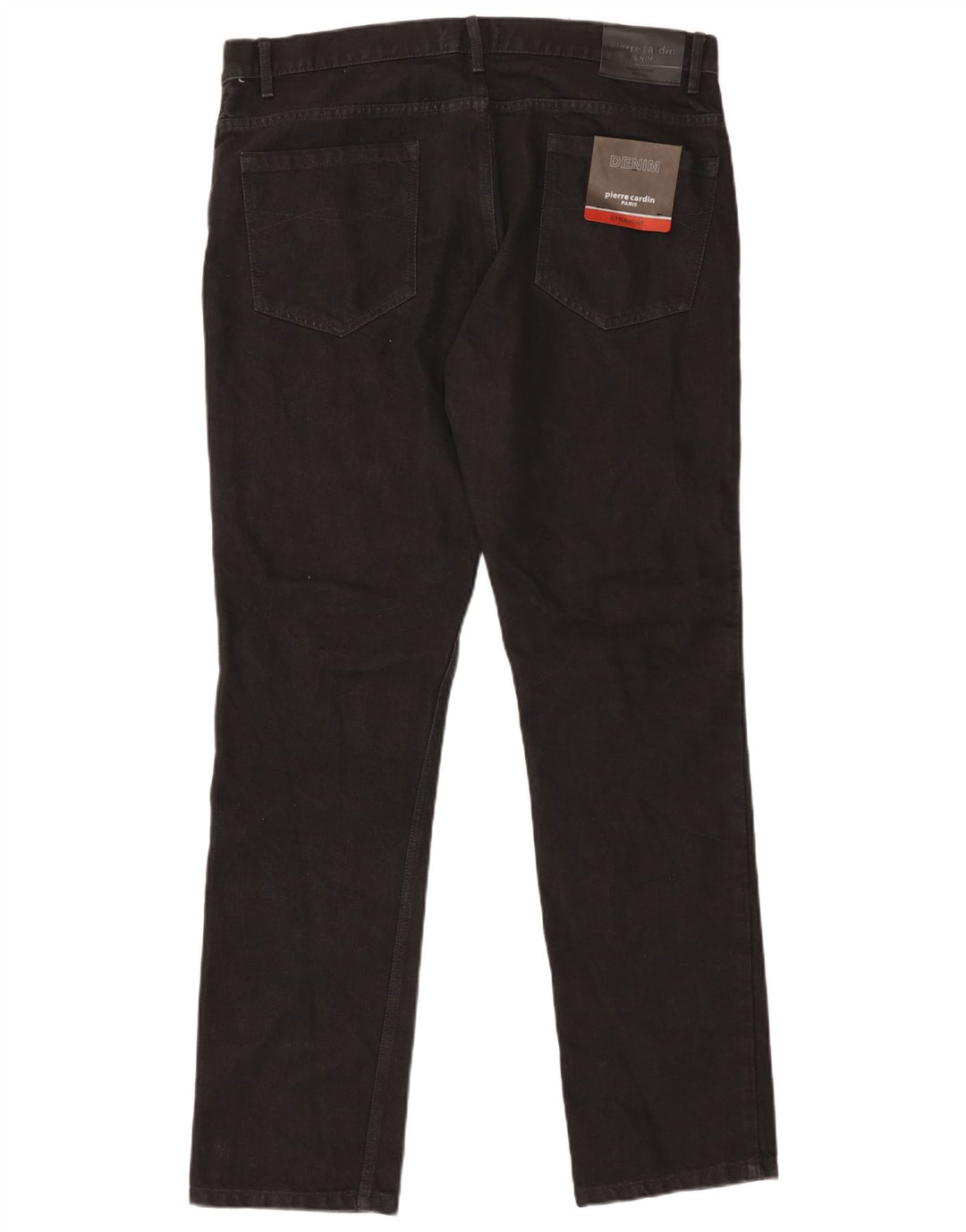 PIERRE CARDIN Ανδρικό Τζιν Paris Straight W38 L34 Μαύρο βαμβακερό