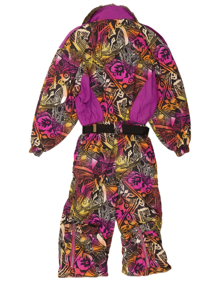 Sorry Womens Abstract Pattern Ski Jumpsuit IT 42 Medium Multicolored