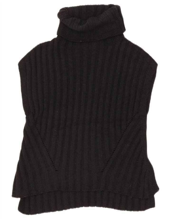 Zara Γυναικείο Γιλέκο Tank Top UK 10 Small Black Polyester
