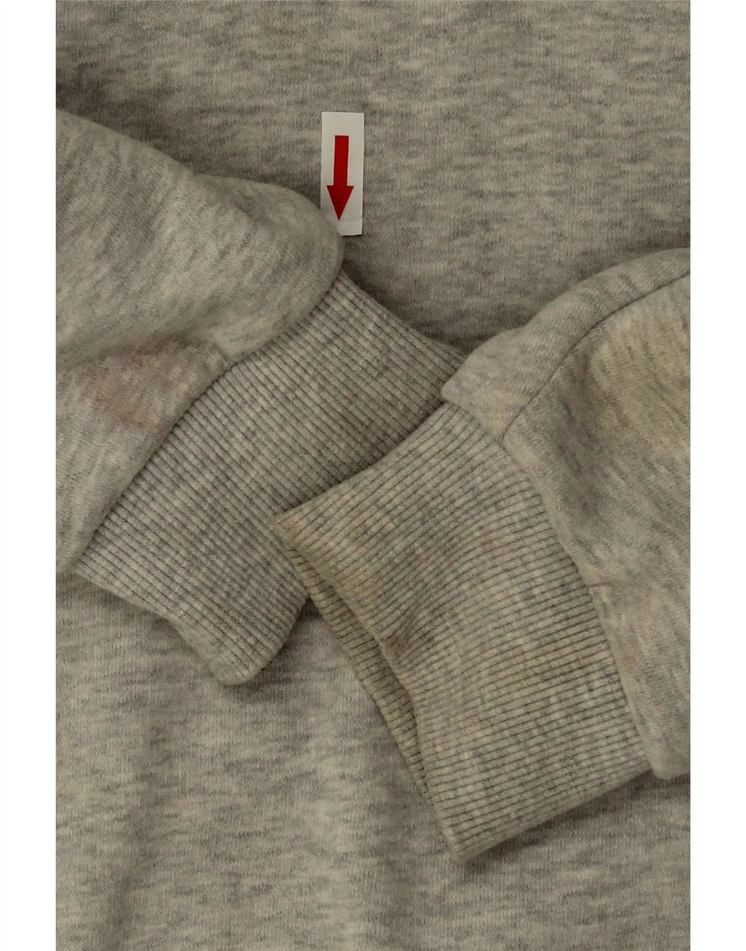 Superdry Γυναικείο Φούτερ μεγάλου μεγέθους Jumper UK 16 μεγάλο γκρι βαμβακερό