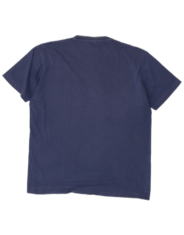 Ανδρικό T-Shirt LEVI'S Top μεγάλο μπλε βαμβακερό