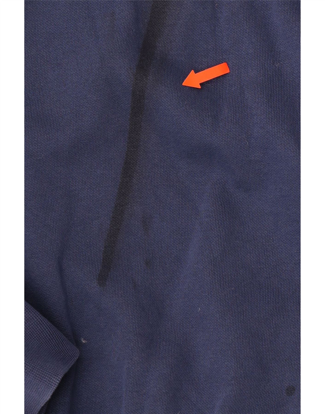 CHAMPION Ανδρικό γραφικό φούτερ Jumper Μεγάλο Navy Blue Colorblock Βαμβακερό