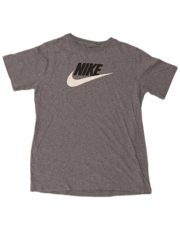 Μπλουζάκι Nike Boys Graphic T-shirt 13-14 ετών XL γκρι βαμβακερό