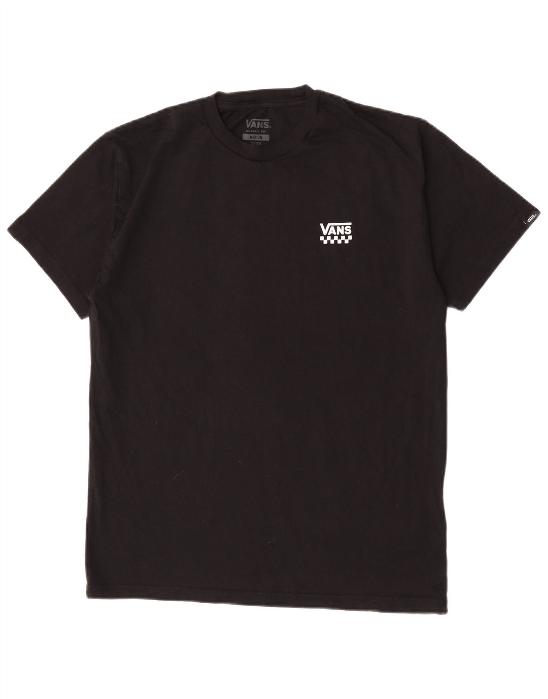 Ανδρικό μπλουζάκι Vans Classic Fit Top Μεσαίο μαύρο βαμβακερό