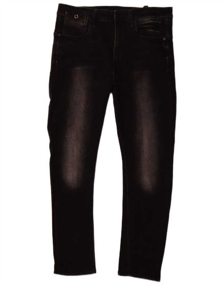 G-STAR Γυναικείο Slim Jeans W33 L28 Μαύρο βαμβακερό