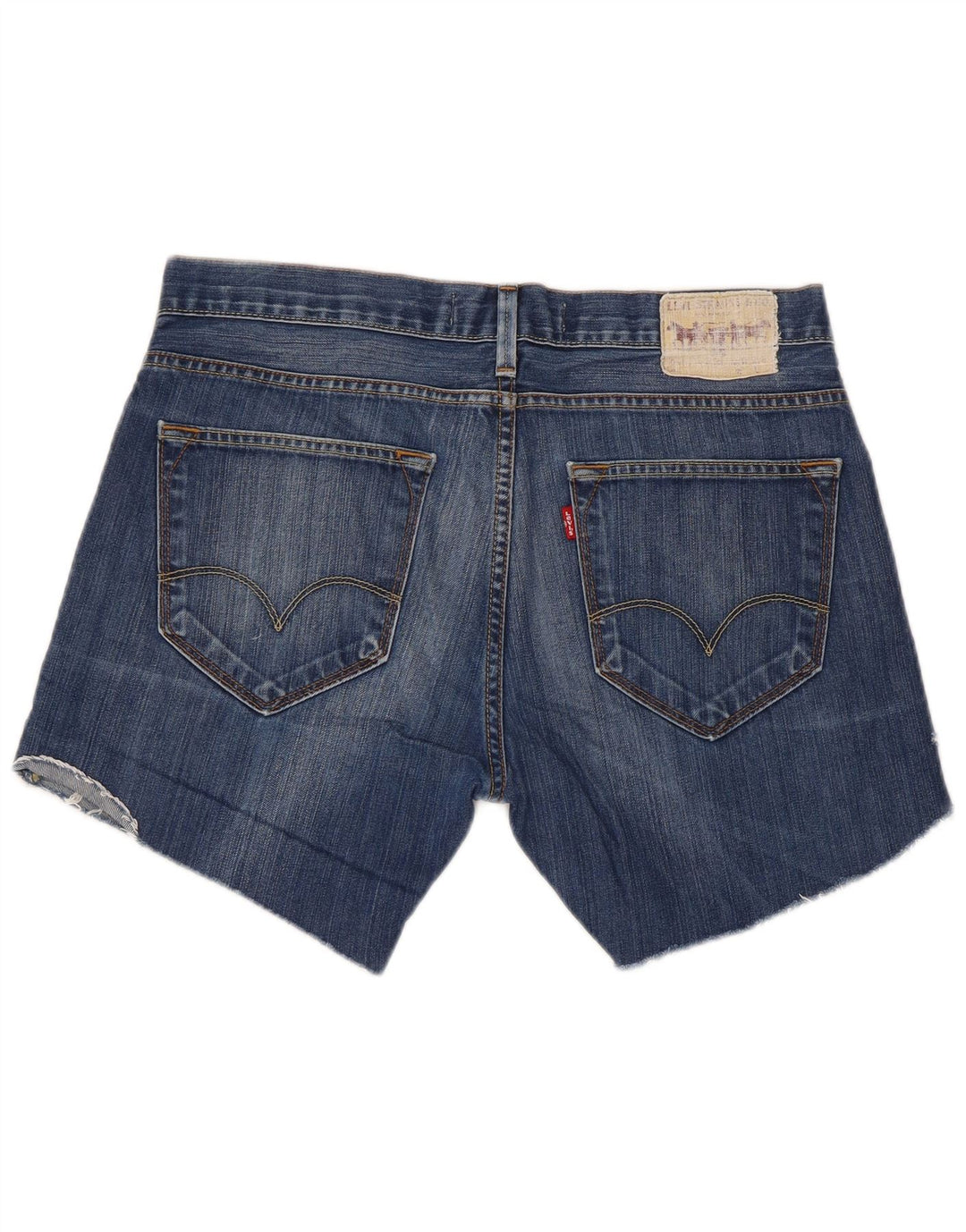 Levi's Mens 506 Regular τζιν σορτς W34 μεγάλο μπλε βαμβακερό