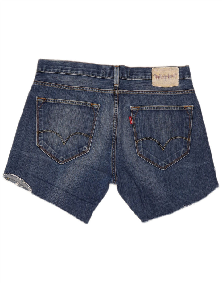 Levi's Mens 506 Regular τζιν σορτς W34 μεγάλο μπλε βαμβακερό