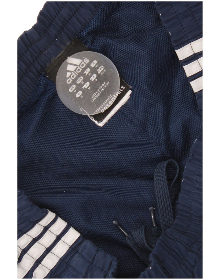 Ανδρικό αθλητικό σορτς ADIDAS μεσαίου μπλε πολυεστέρα