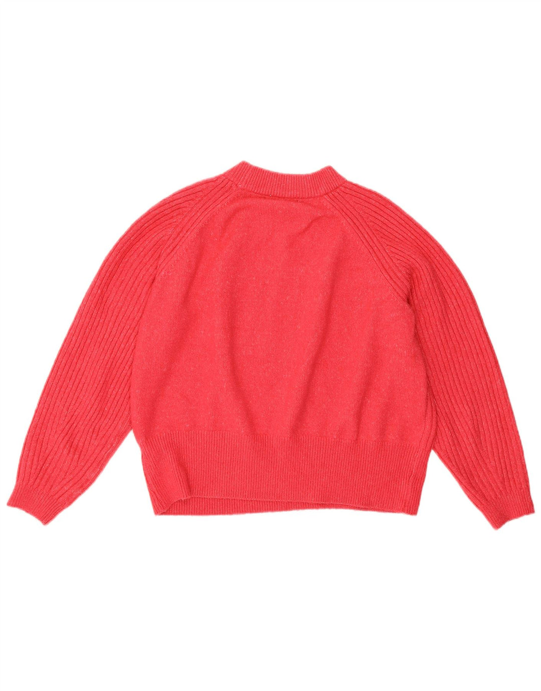Marks & Spencer Γυναικείο πουλόβερ Crop Crew Neck Jumper UK 14 Medium Pink