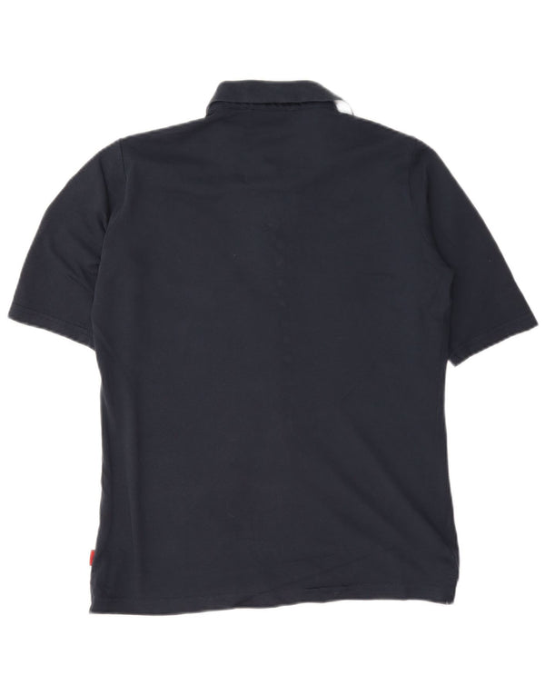 Kappa γυναικείο μπλουζάκι πόλο UK 14 Medium Navy Blue