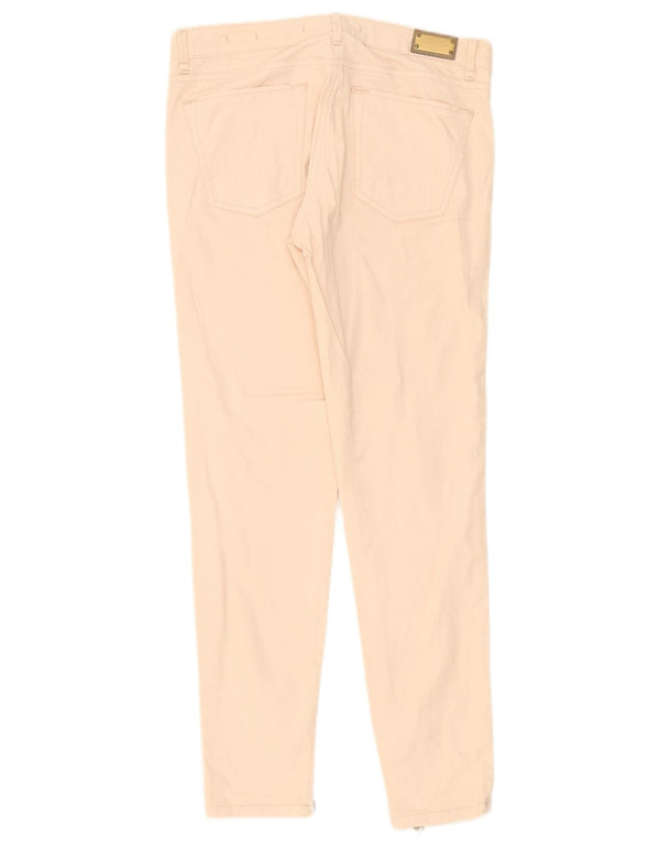 Zara Γυναικείο Slim Casual Παντελόνι EU 36 XS W26 L29 Ροζ