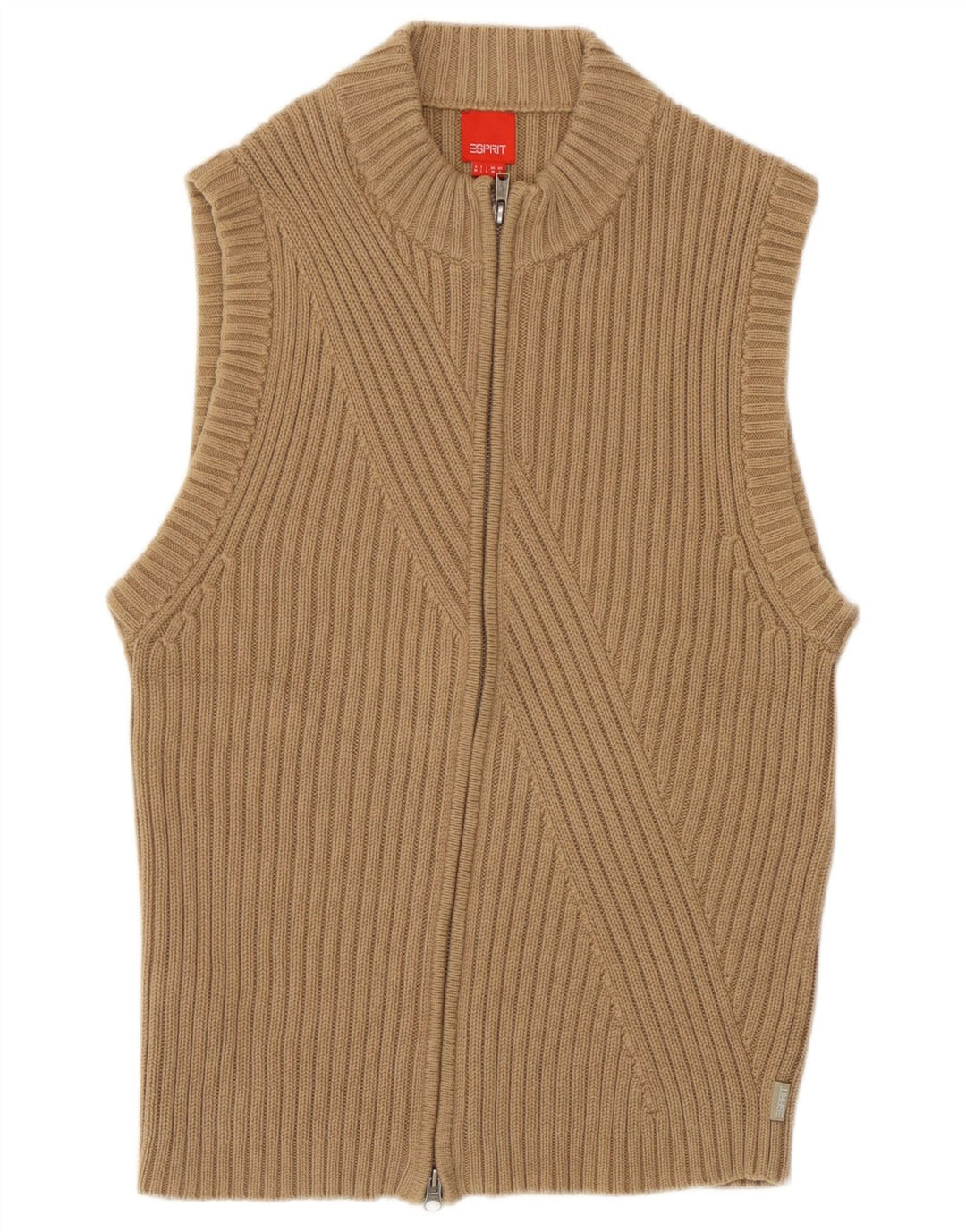 Γυναικείο Αμάνικο Ζακέτα Esprit UK 14 Medium Beige