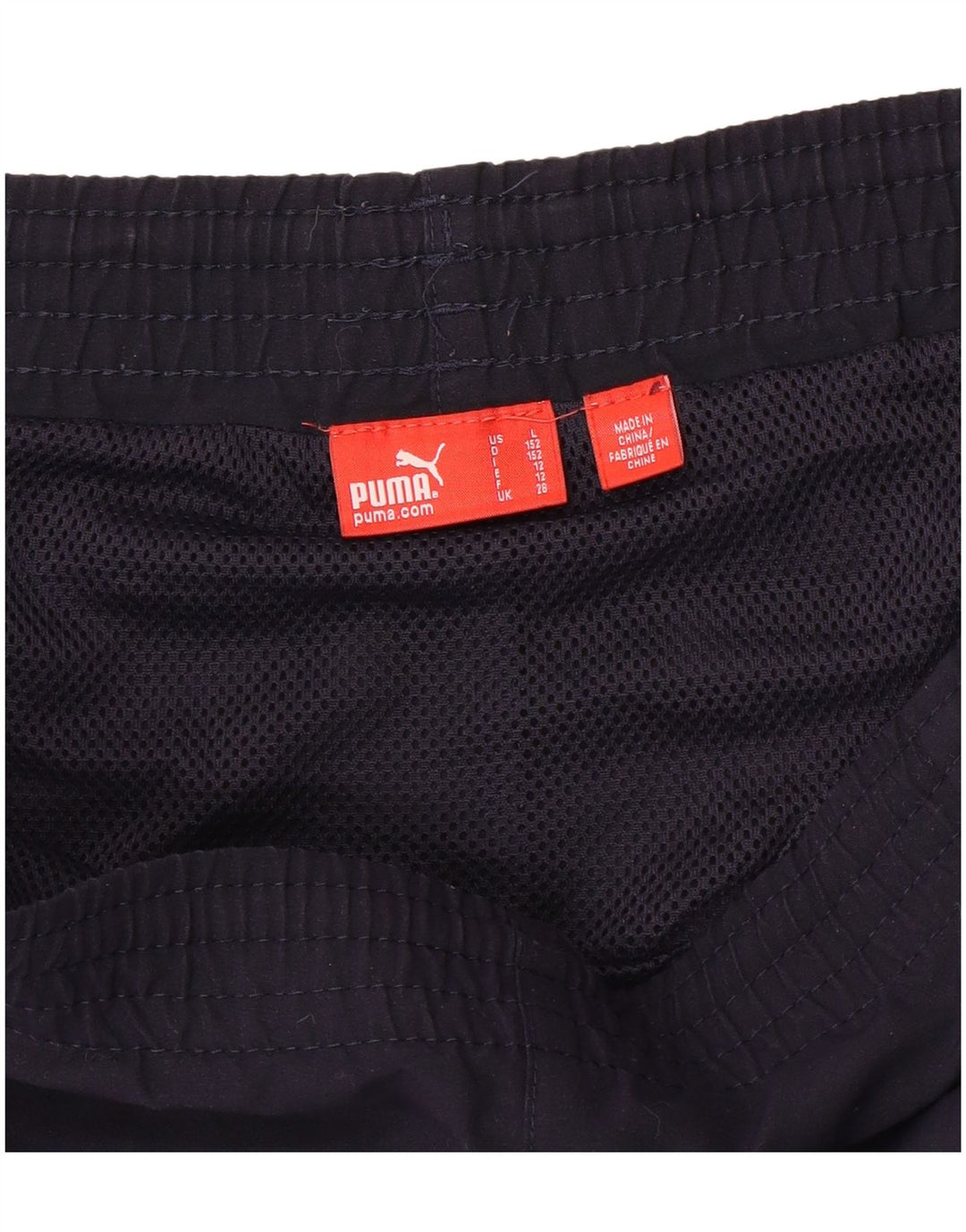 Puma Boys Sport Short 11-12 Years Navy Blue