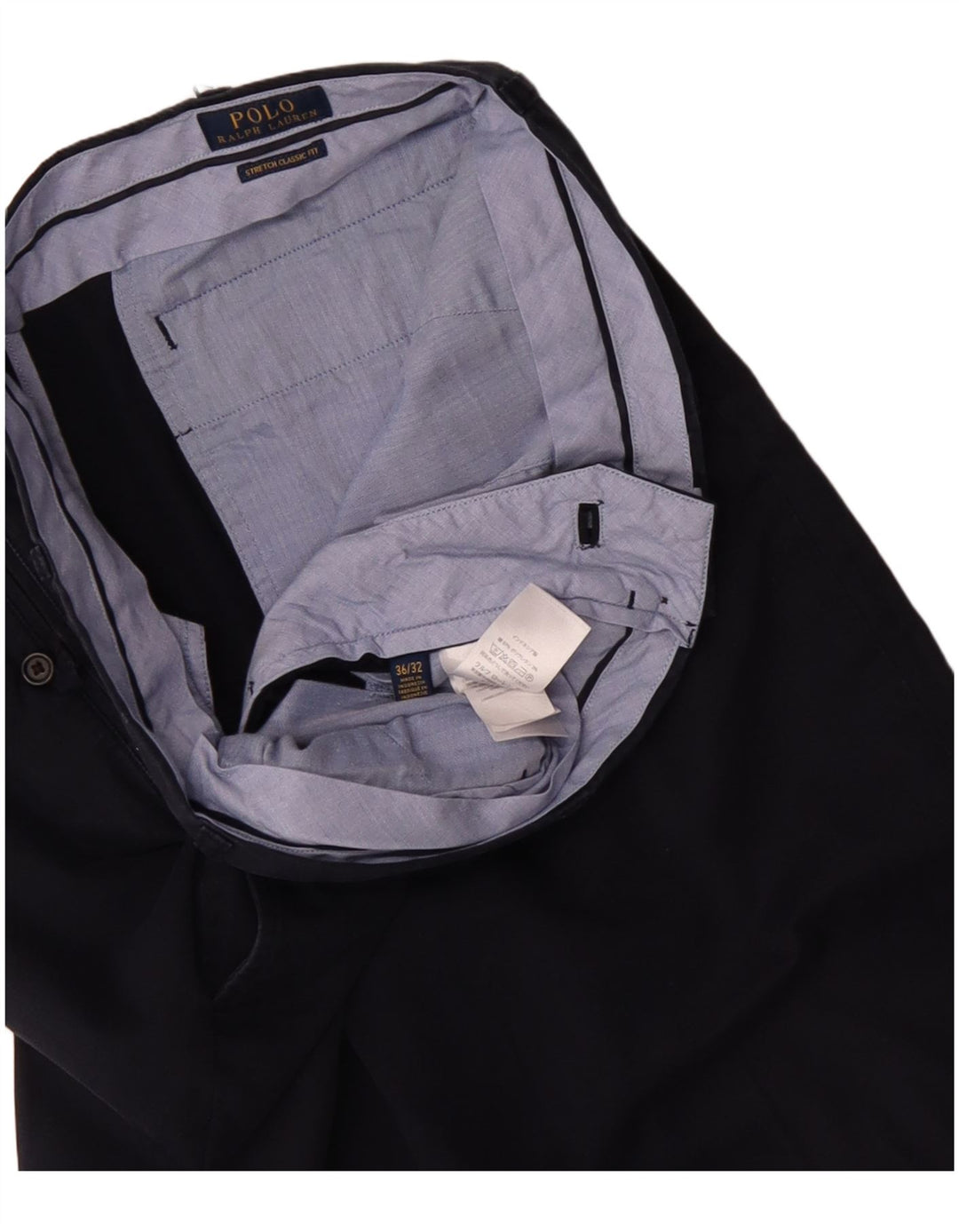 POLO RALPH LAUREN Ανδρικό κλασικό παντελόνι Chino W36 L32 Navy Blue