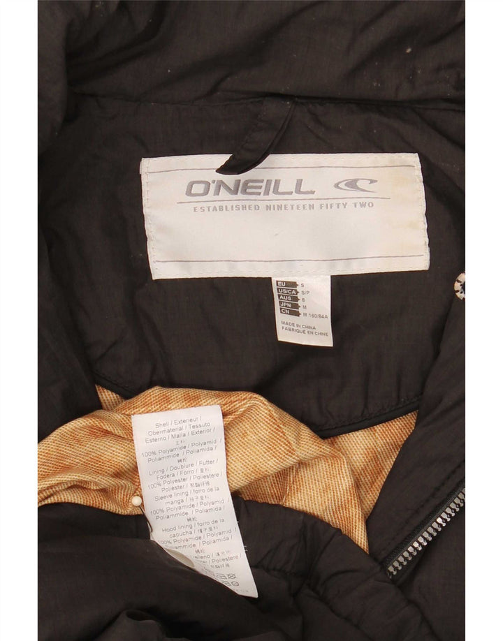 O'Neill γυναικείο παλτό με κουκούλα UK 10 Small Black Polyamide