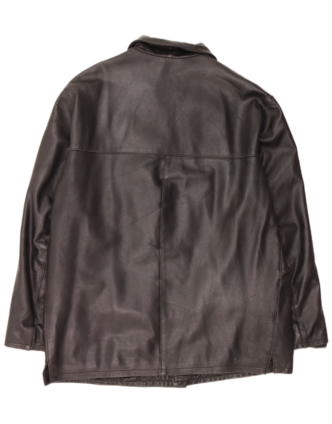 Vintage Ανδρικό Δερμάτινο Μπουφάν UK 42 XL Μαύρο Δερμάτινο