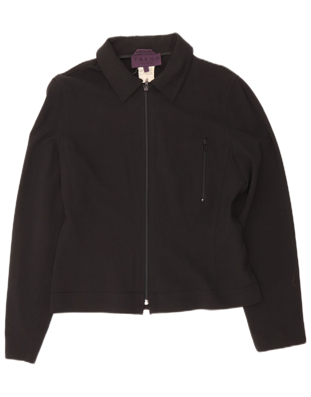 Trend Γυναικείο Bomber Jacket IT 44 Medium Navy Blue Viscose