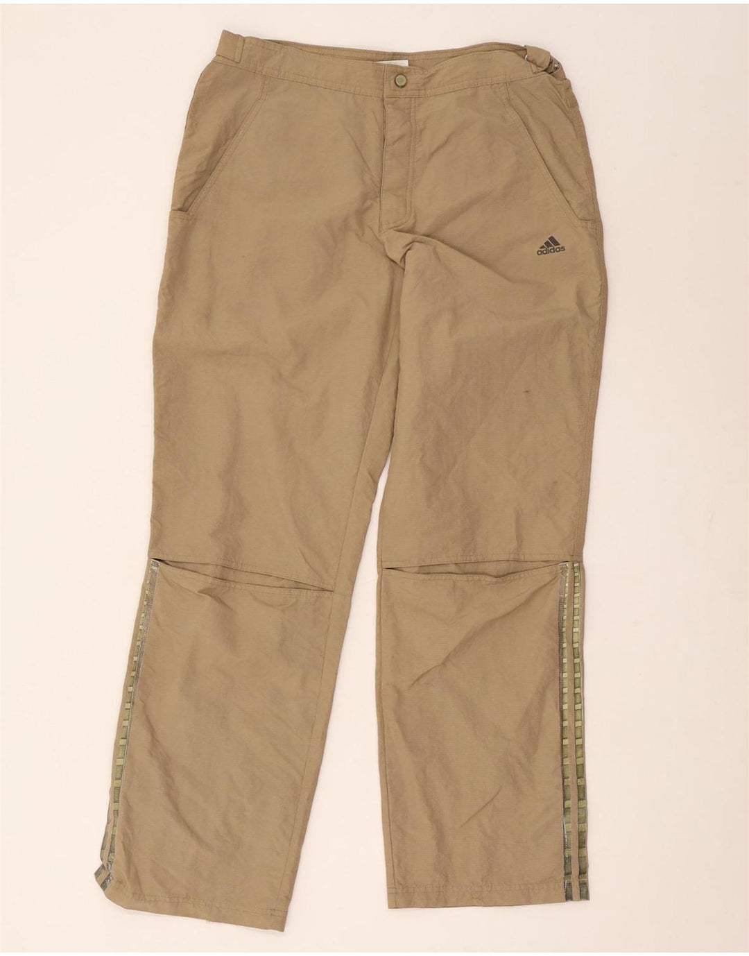 Ανδρικό ίσιο παντελόνι Chino Adidas Medium W32 L29 Beige Polyamide