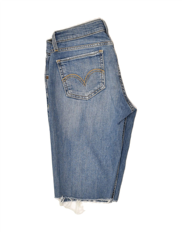 LEVI'S Womens Denim Shorts US 7 Medium W30 Blue Cotton Vintage Levi's and Second-Hand Levi's from Messina Hembry 