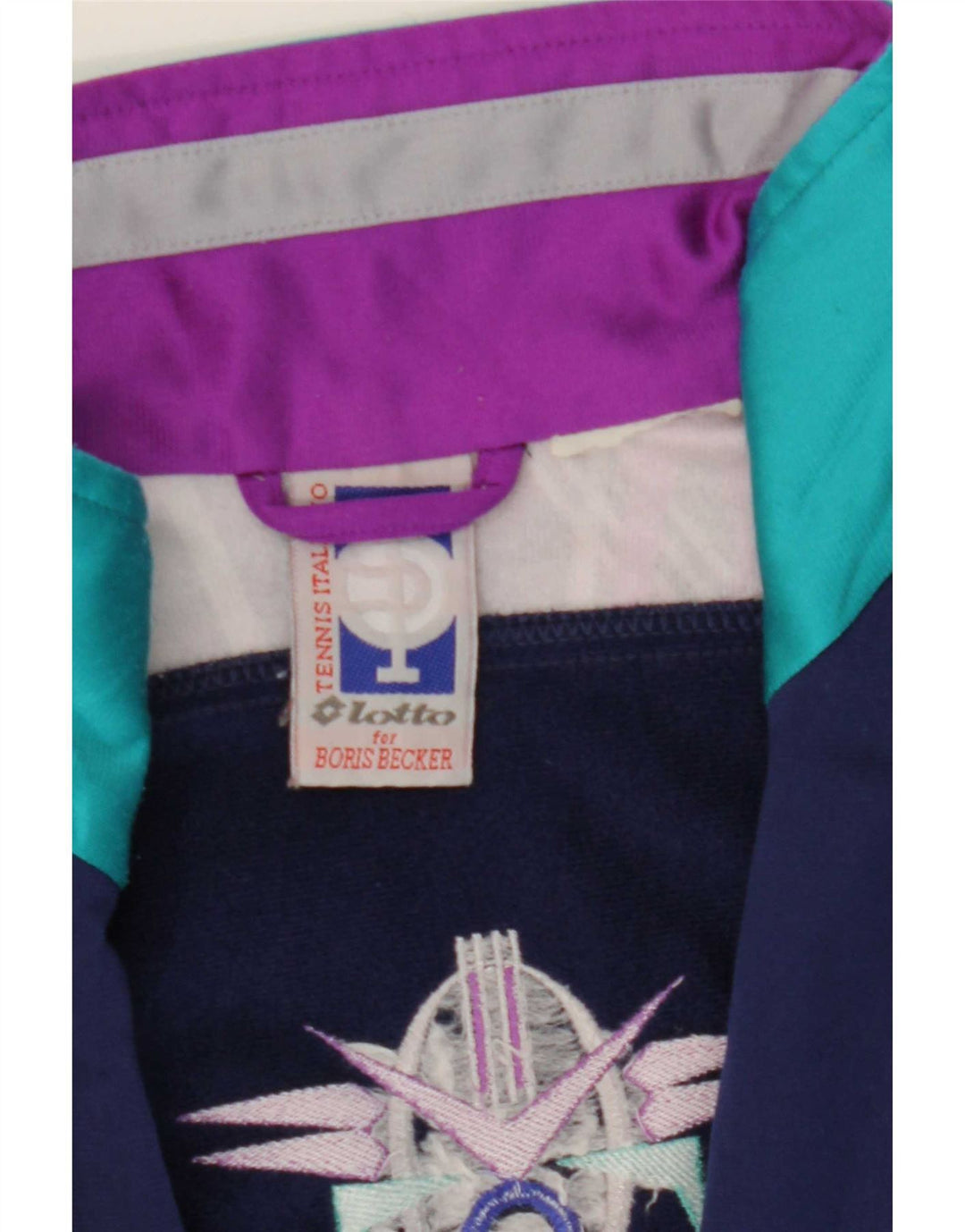 Ανδρική φόρμα Lotto γραφική φόρμα Top Jacket Μεγάλο Πολύχρωμο Γεωμετρικό