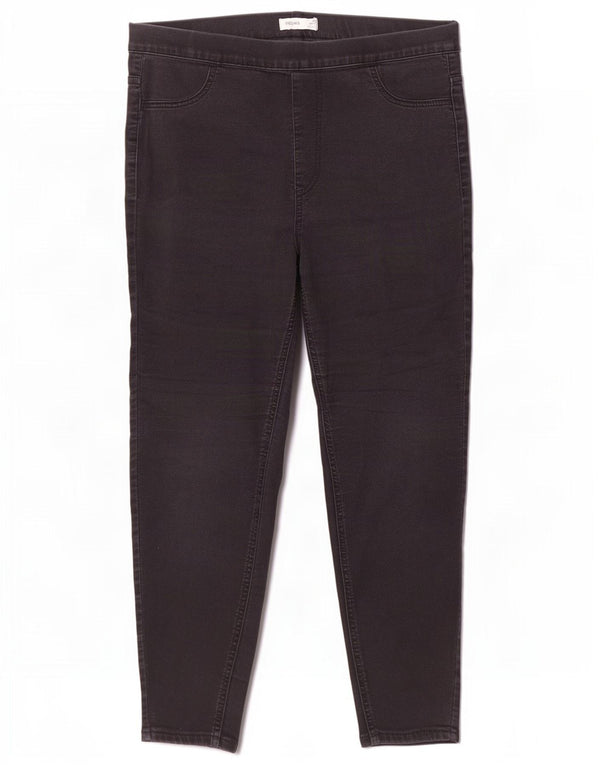 Marks & Spencer Γυναικεία Jegging Τζιν UK 16 Large W34 L32 Μαύρο βαμβακερό