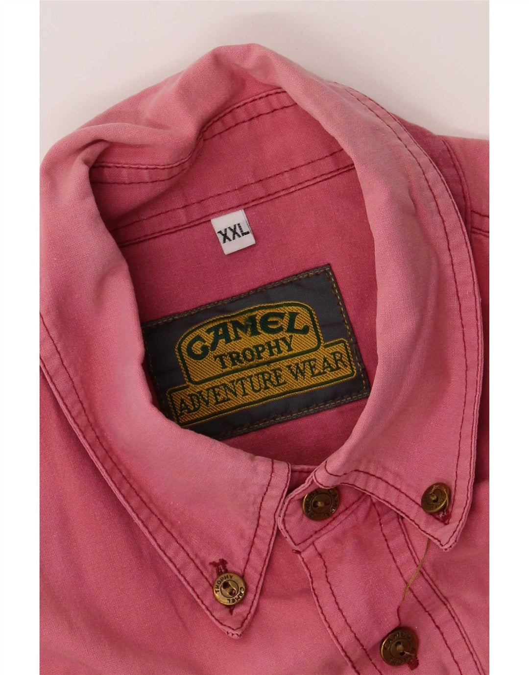 Ανδρικό κοντομάνικο πουκάμισο Camel Active 2XL Ροζ