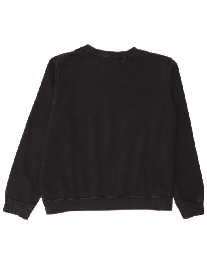 Γυναικείο φούτερ Nike Off Shoulder Jumper UK 14 Μεσαίο μαύρο βαμβακερό