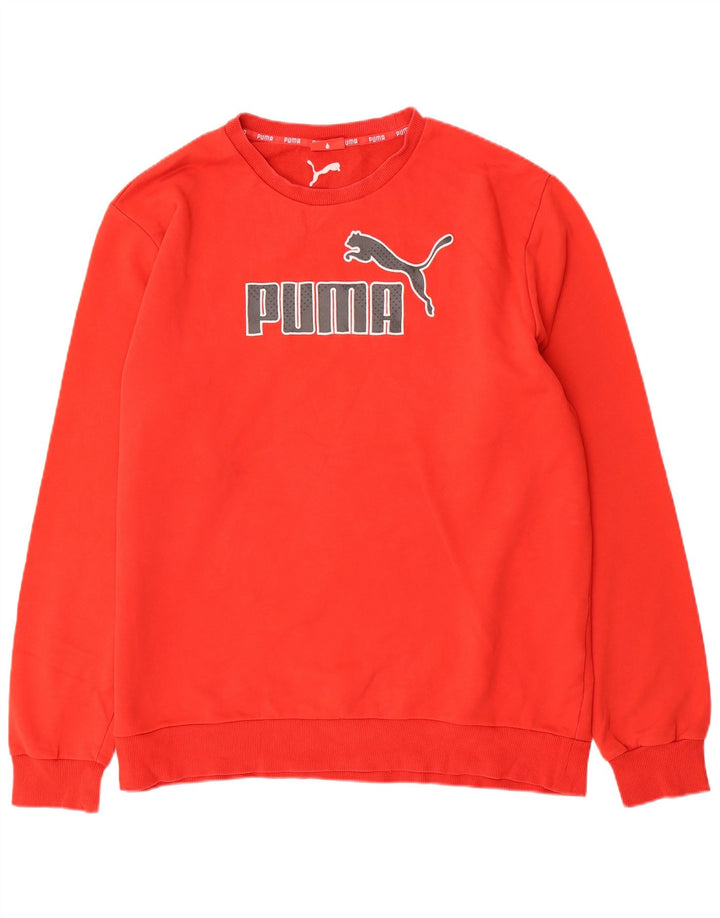 Ανδρικό γραφικό φούτερ Puma Jumper 2XL Κόκκινο βαμβακερό