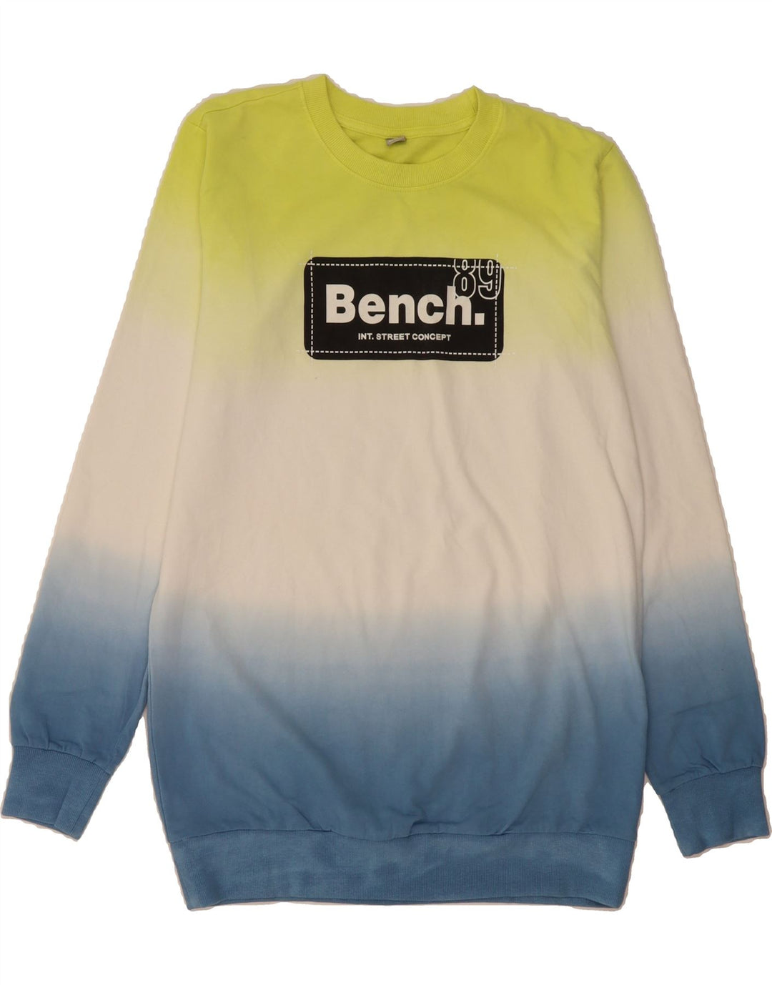 BENCH Boys Graphic Sweatshirt Jumper 15-16 Years Multicoloured Colourblock Vintage Bench and Second-Hand Bench from Messina Hembry 