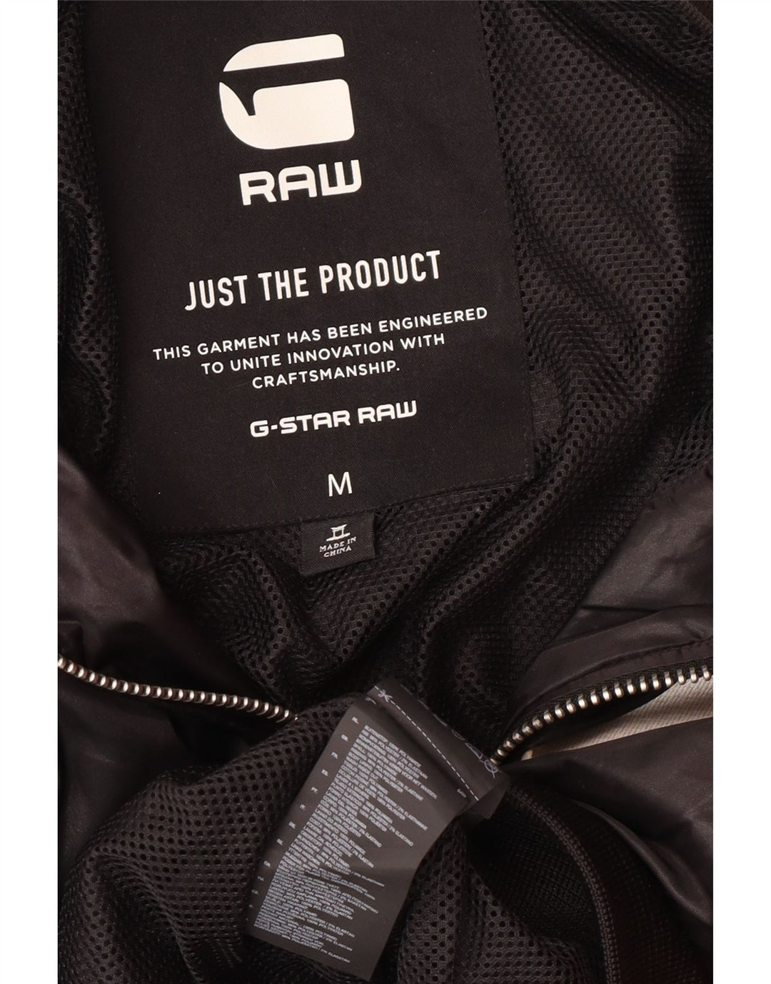 Ανδρικό G-Star Graphic Bomber Jacket UK 38 Medium Black Polyamide