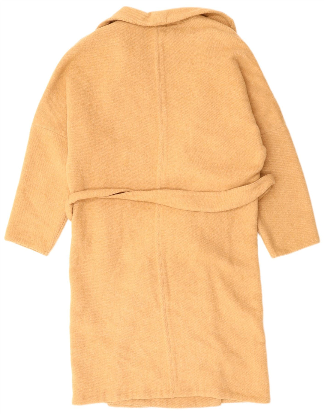 BENETTON Γυναικείο Ανοιχτό Παλτό UK 18 XL Καφέ Πολυεστέρας