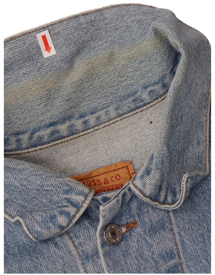 Levi's Mens 501 Τζιν Μπουφάν UK 42 XL Μπλε