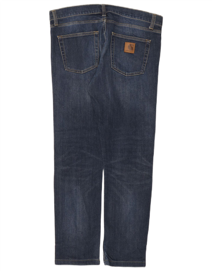 Ανδρικό Slim Jeans Carhartt W32 L29 Navy Blue Cotton