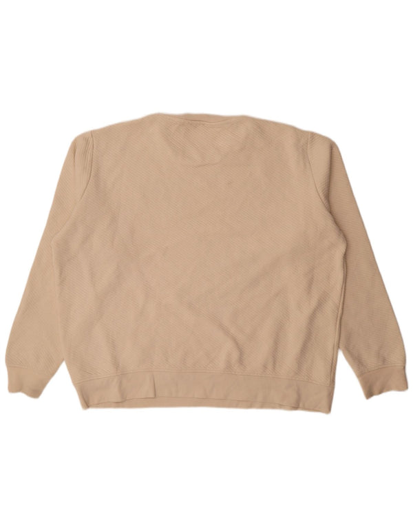 Marks & Spencer Γυναικεία φούτερ αυτόγραφο Jumper UK 22 3XL Beige
