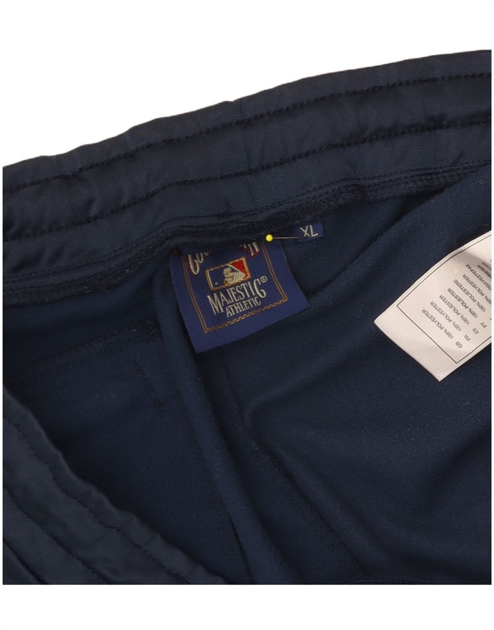 Majestic Ανδρική φόρμα γραφικής Cooperstown Παντελόνι XL Navy Blue Polyester