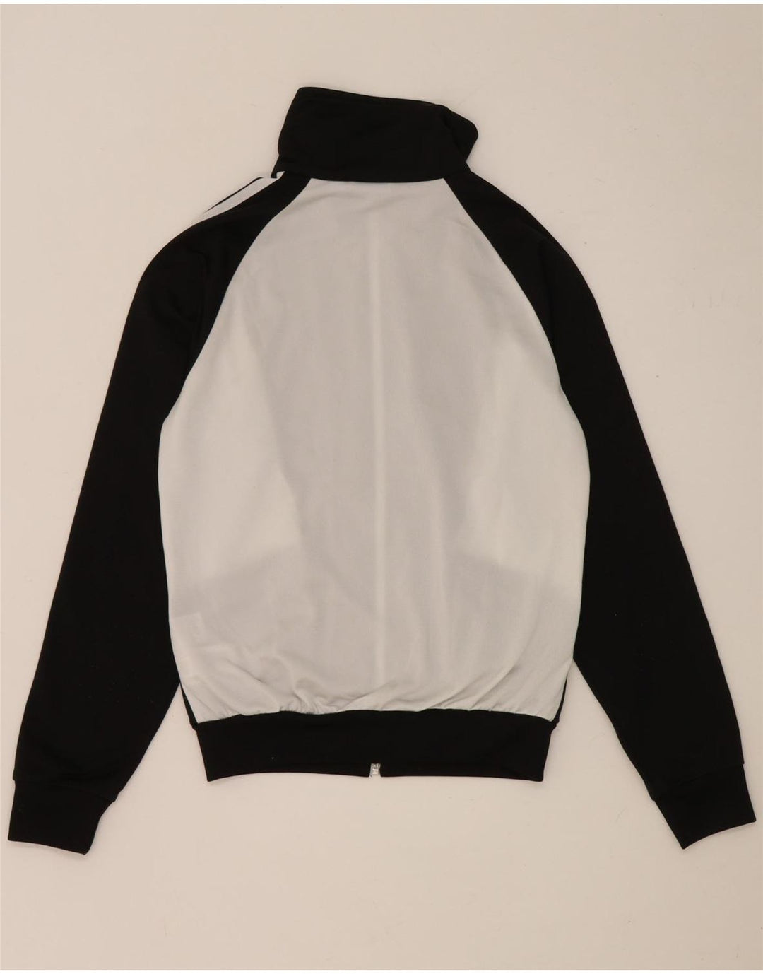 Γυναικεία αθλητική φόρμα Adidas Top Jacket UK 10 Small Black Colourblock Polyester