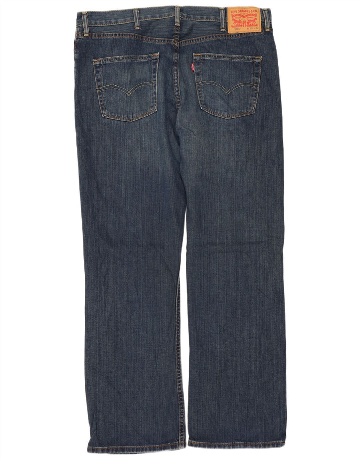 Levi's Mens 503 Straight Jeans W38 L32 Μπλε βαμβακερό