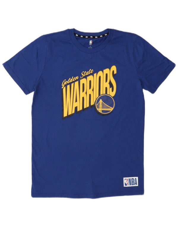 Γραφικό μπλουζάκι NBA Boys Golden State Warriors Top 15-16 Years Blue Cotton
