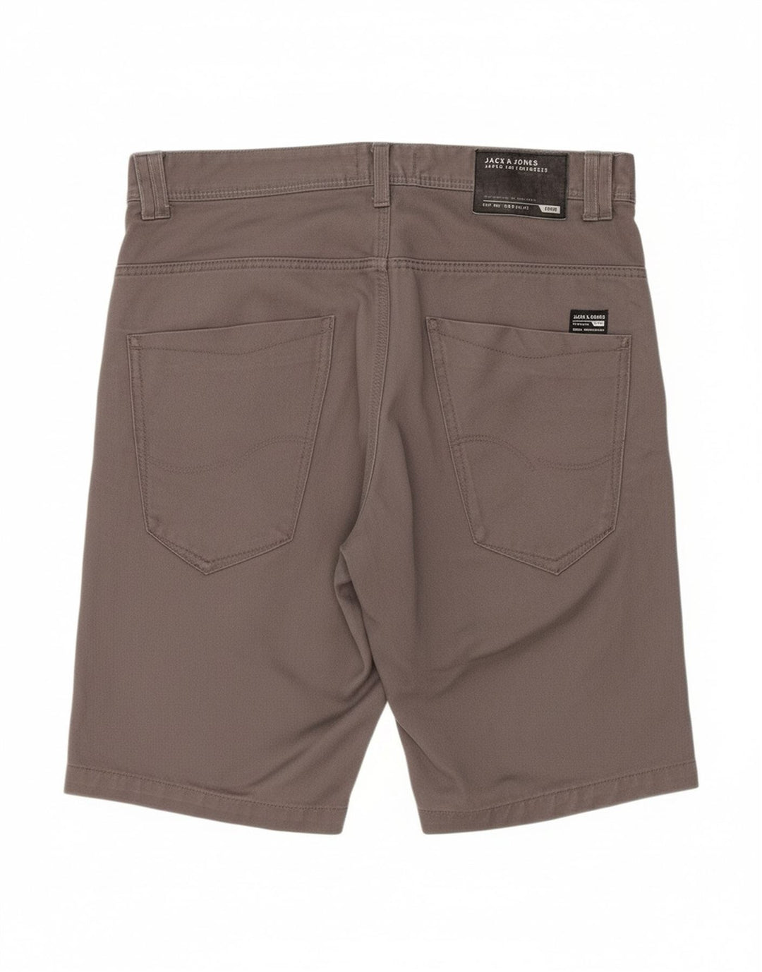 JACK & JONES Mens Anti Fit Casual Shorts Medium W32  Grey Polyester