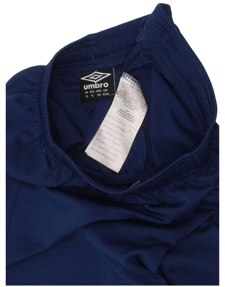 Αθλητικό σορτς Umbro Boys 11-12 ετών Μεγάλο Navy Blue Polyester