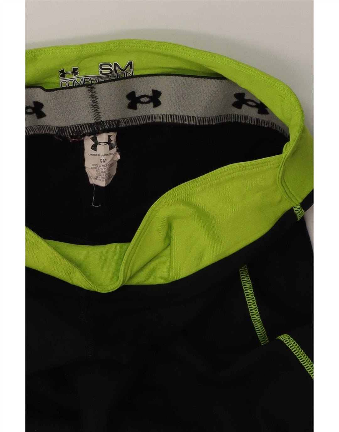 Under Armour Γυναικείο κολάν UK 8 Small Black Colourblock Πολυεστέρας