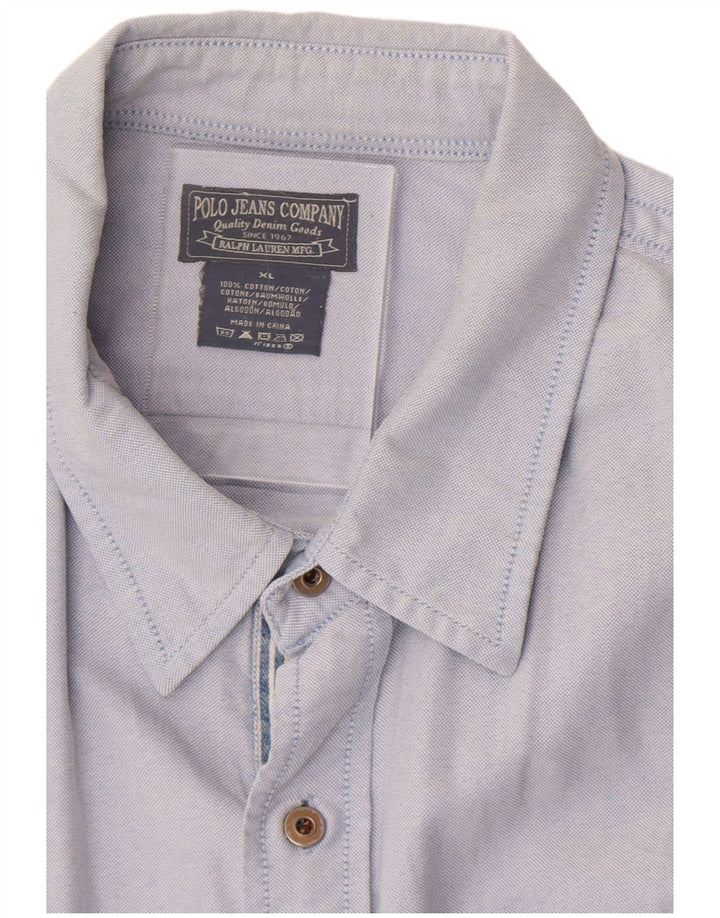 Ανδρικό πουκάμισο Ralph Lauren XL Μπλε βαμβακερό