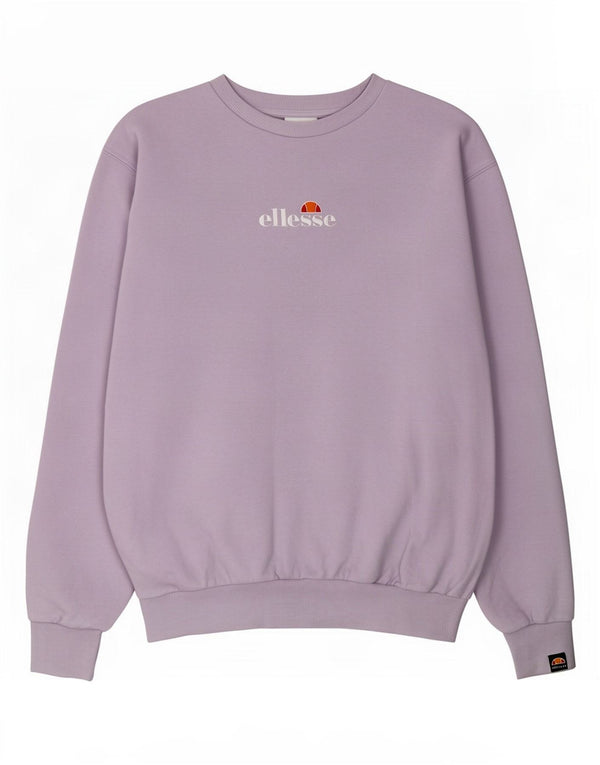 Ellesse Γυναικείο γραφικό υπερμεγέθη φούτερ Jumper UK 10 Small Purple