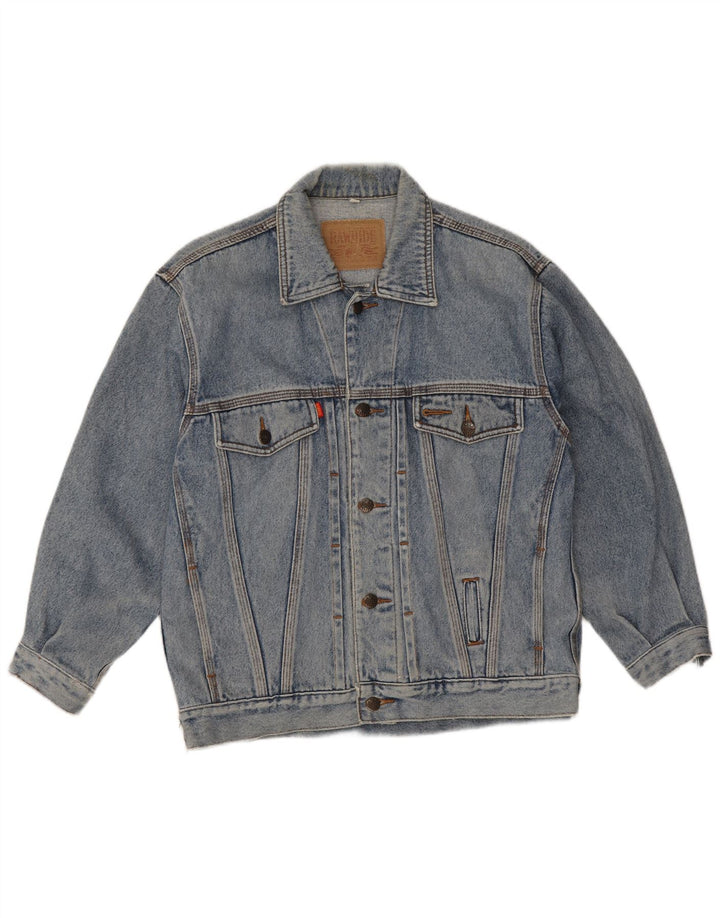 Vintage Ανδρικό Τζιν Μπουφάν UK 36 Small Blue